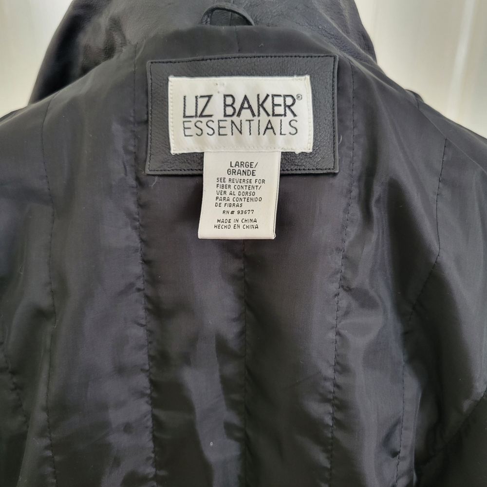 Liz Baker Leather Trench Coat - Picture 8 of 13
